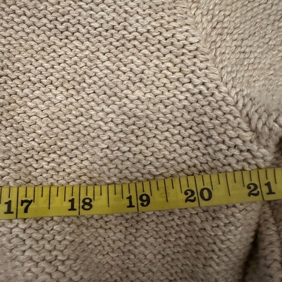 J. Crew Cream and Brown Cardigan Sweater - Picture 5 of 7